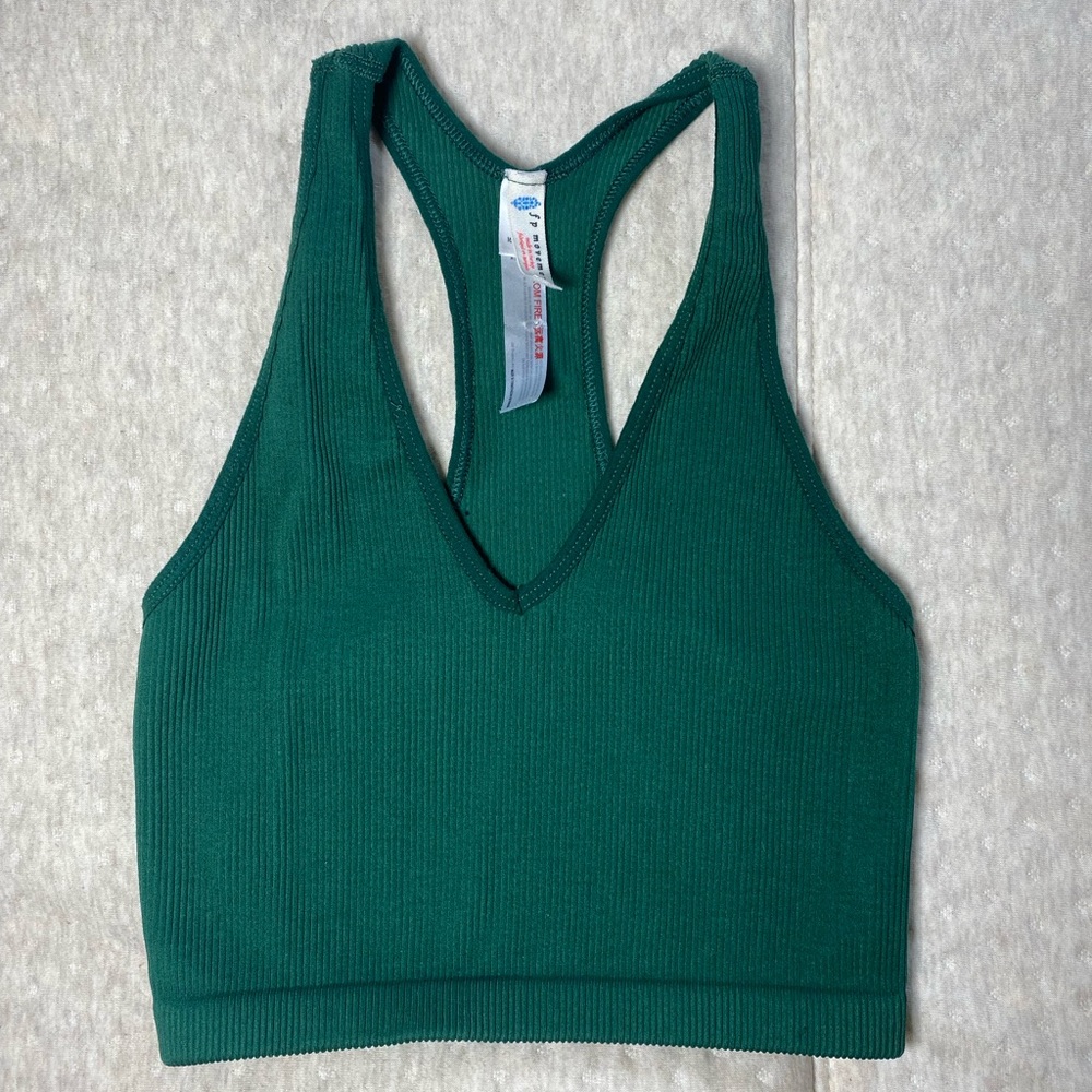 Cropped tank top, I believe from buckle!